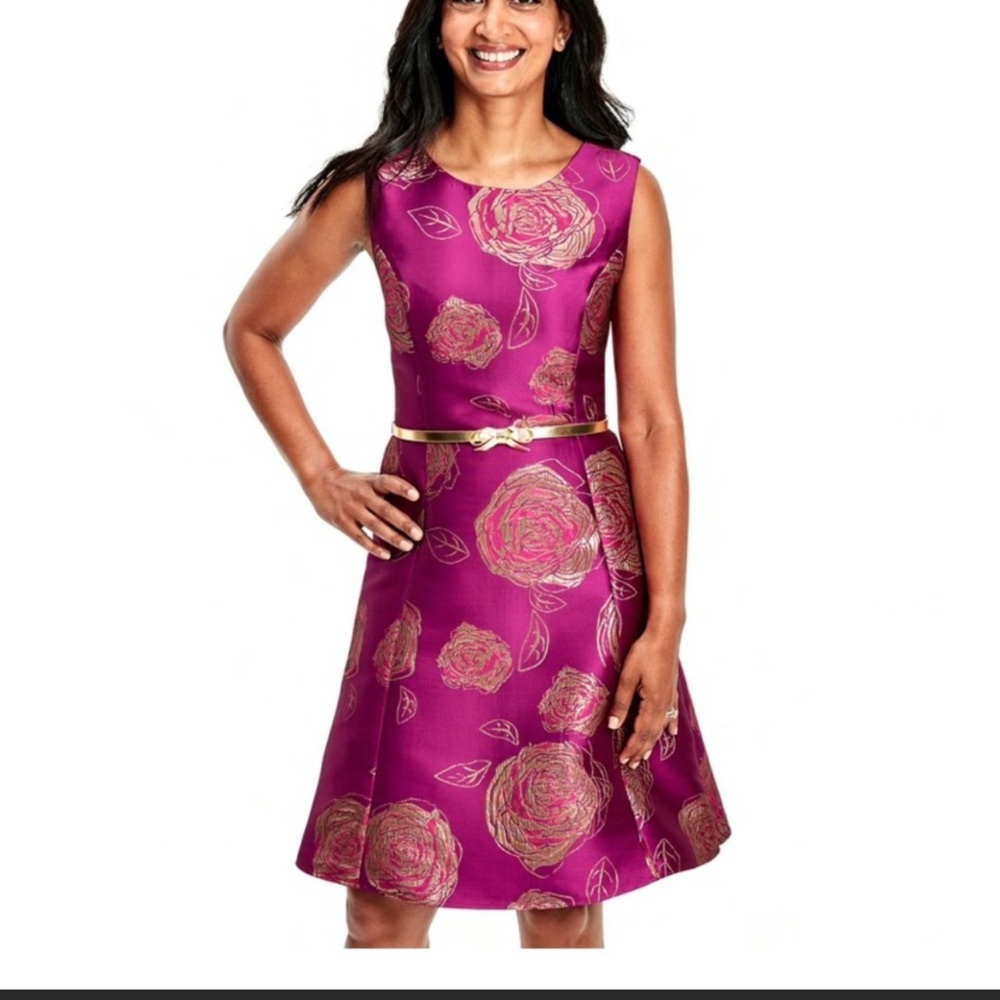NWT Rose Print Dress